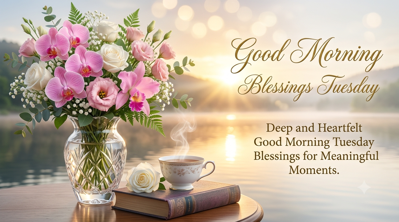 Deep and Heartfelt Good Morning Tuesday Blessings for Meaningful Moments