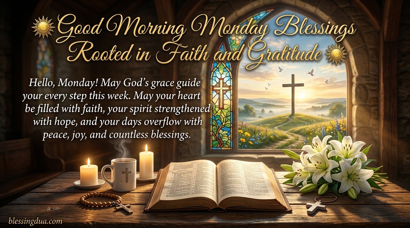 Good Morning Monday Blessings Rooted in Faith and Gratitude