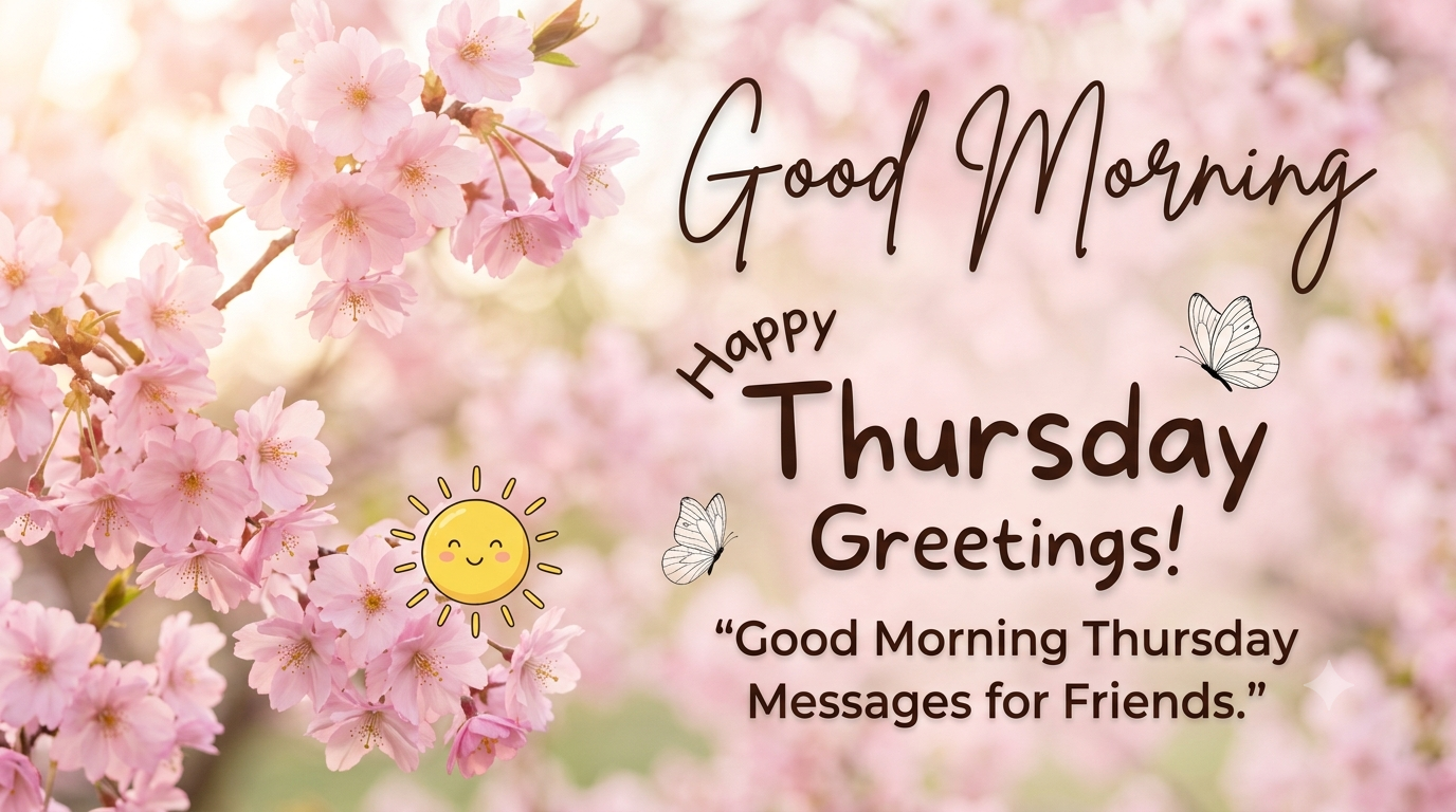 Good Morning Thursday Messages for Friends