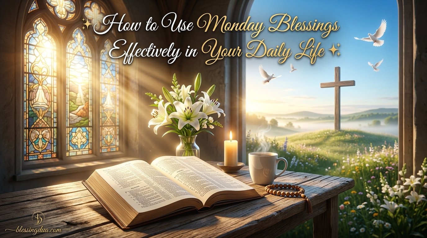 How to Use Monday Blessings Effectively in Your Daily Life
