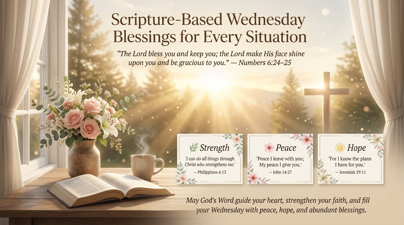 Scripture-Based Wednesday Blessings for Every Situation