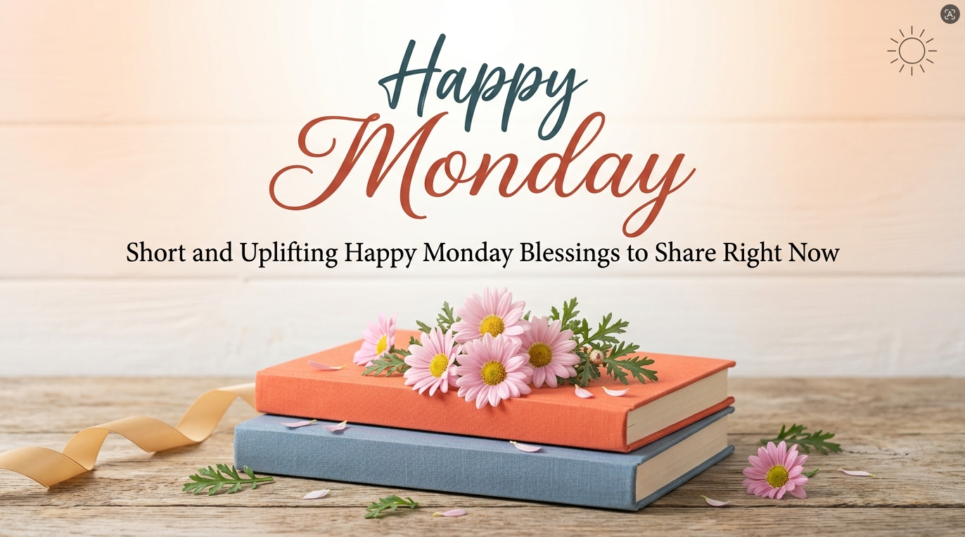 Short and Uplifting Happy Monday Blessings to Share Right Now