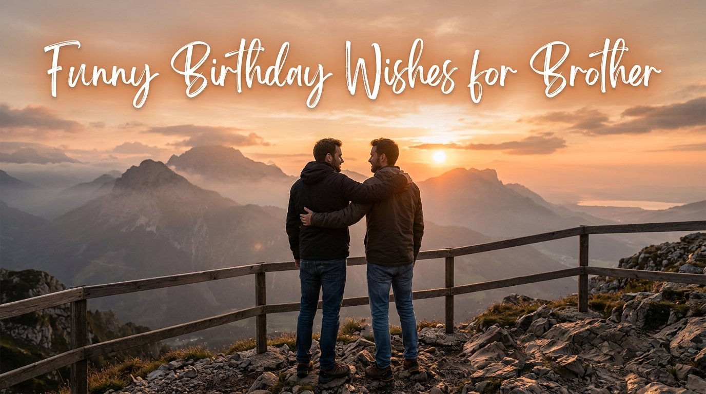 Funny Birthday Wishes for Brother