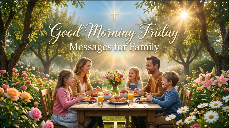 Good Morning Friday Messages for Family