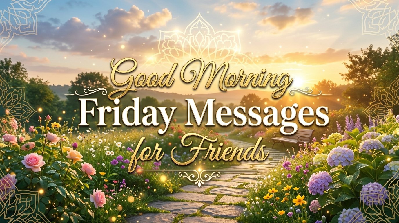 Good Morning Friday Messages for Friends