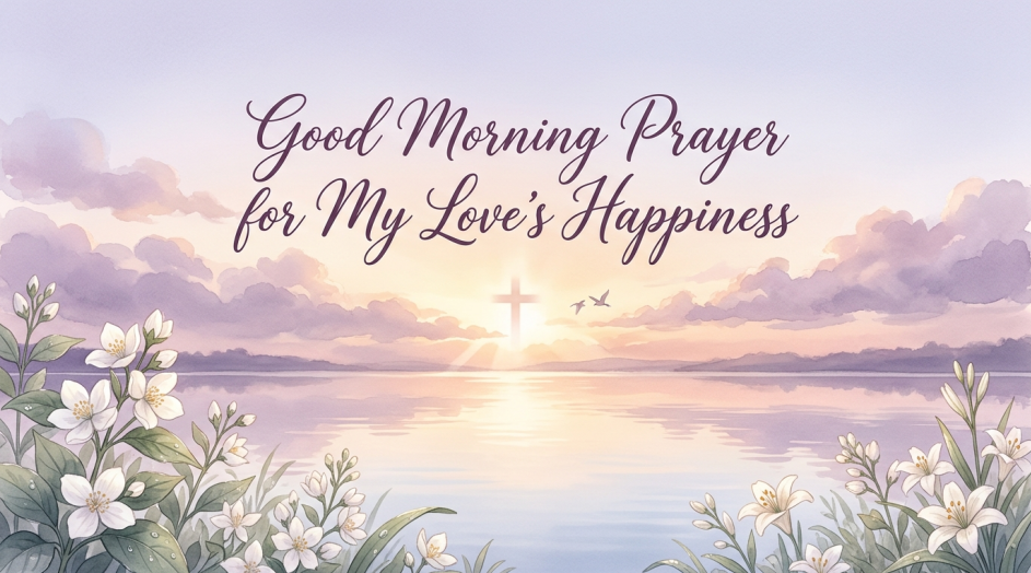 Good Morning Prayer for My Love’s Happiness