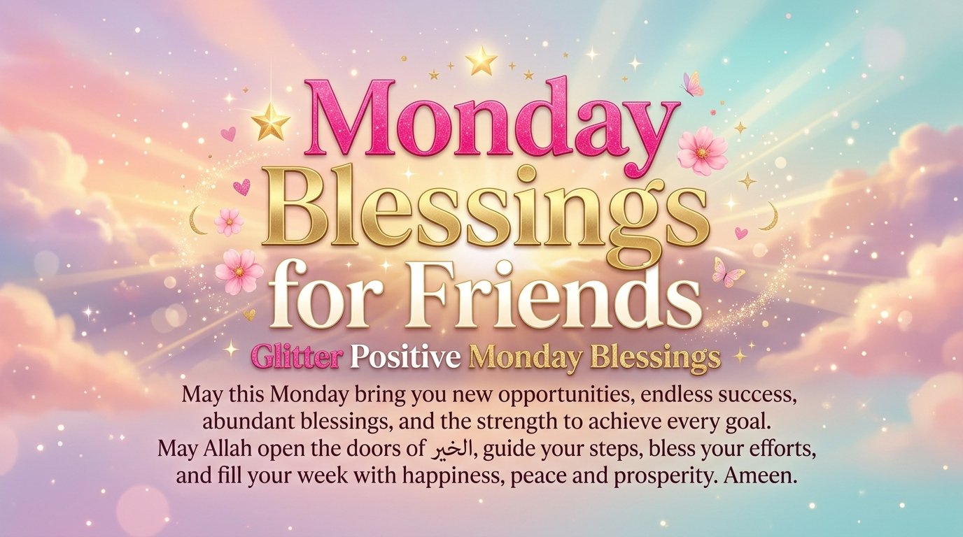 Monday Blessings for Friends