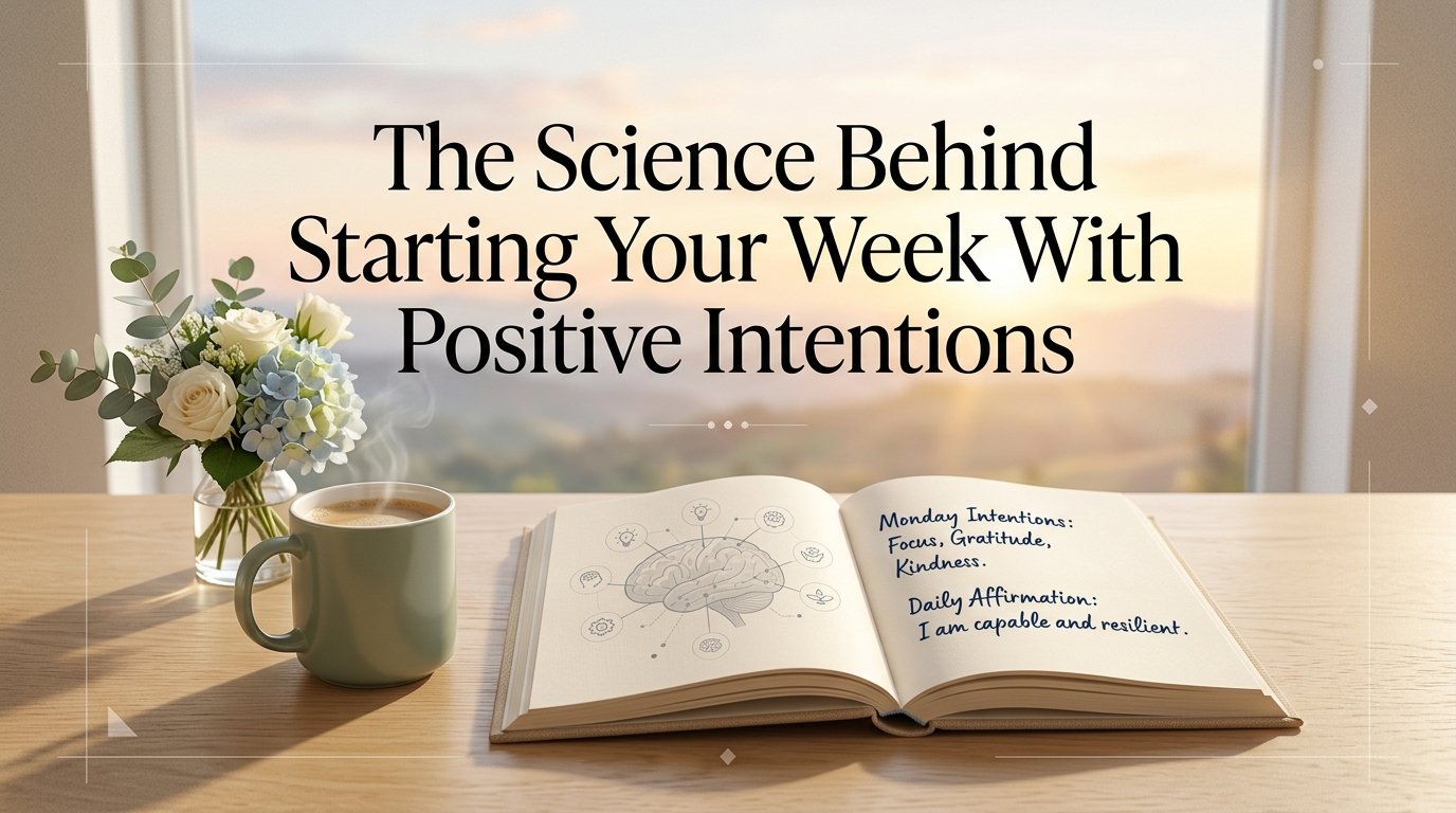 The Science Behind Starting Your Week With Positive Intentions