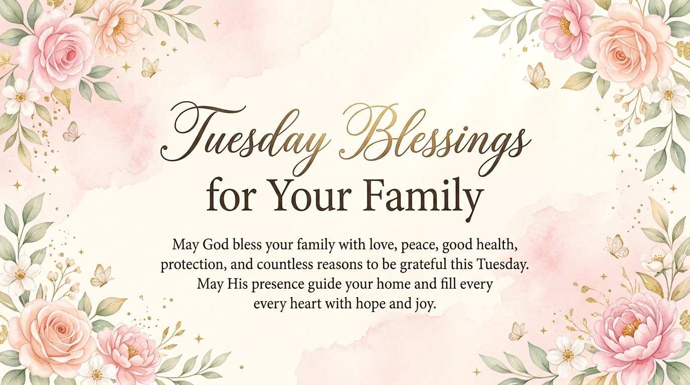 Tuesday Blessings for Your Family