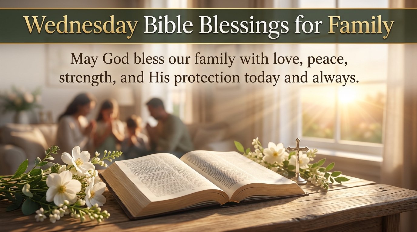 Wednesday Bible Blessings for Family