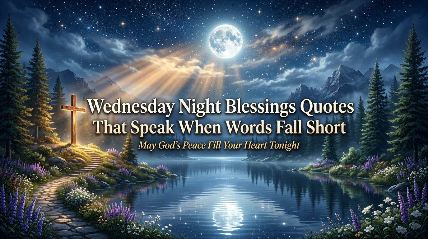 Wednesday Night Blessings Quotes That Speak When Words Fall Short