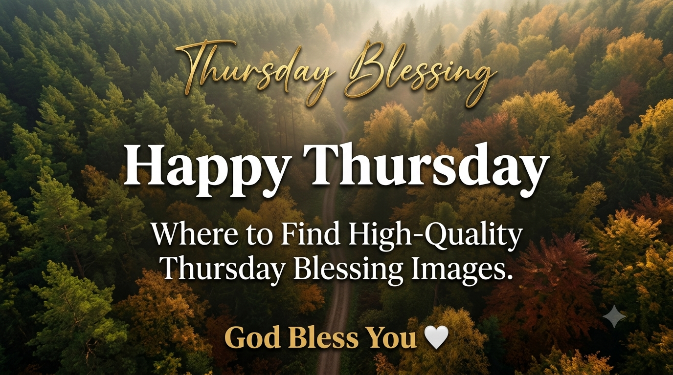Where to Find High-Quality Thursday Blessing Images