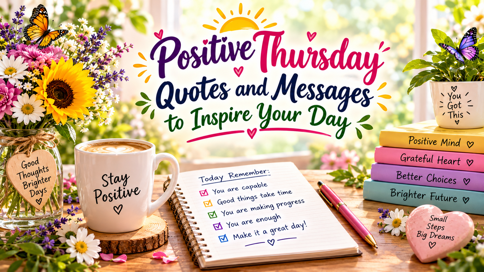 Positive Thursday Quotes and Messages to Inspire Your Day
