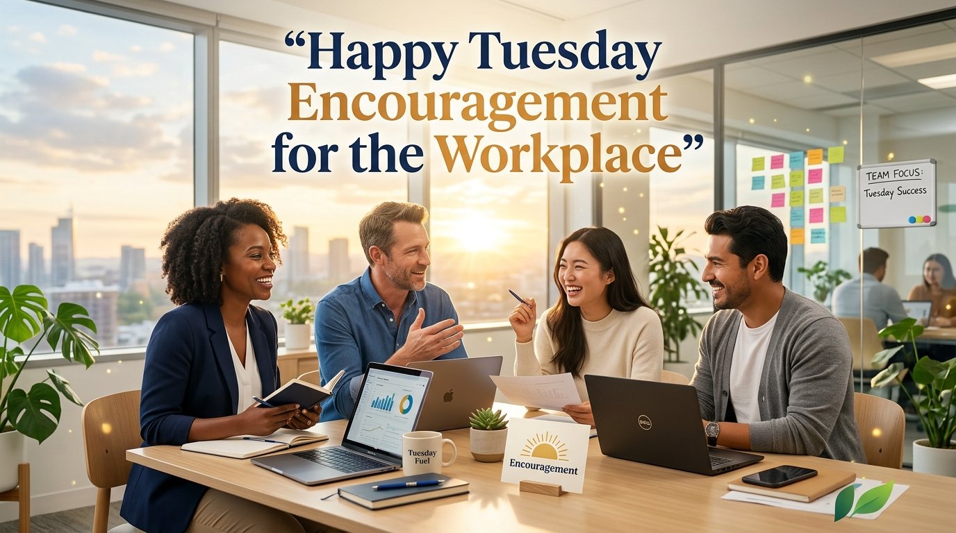 Happy Tuesday Encouragement for the Workplace