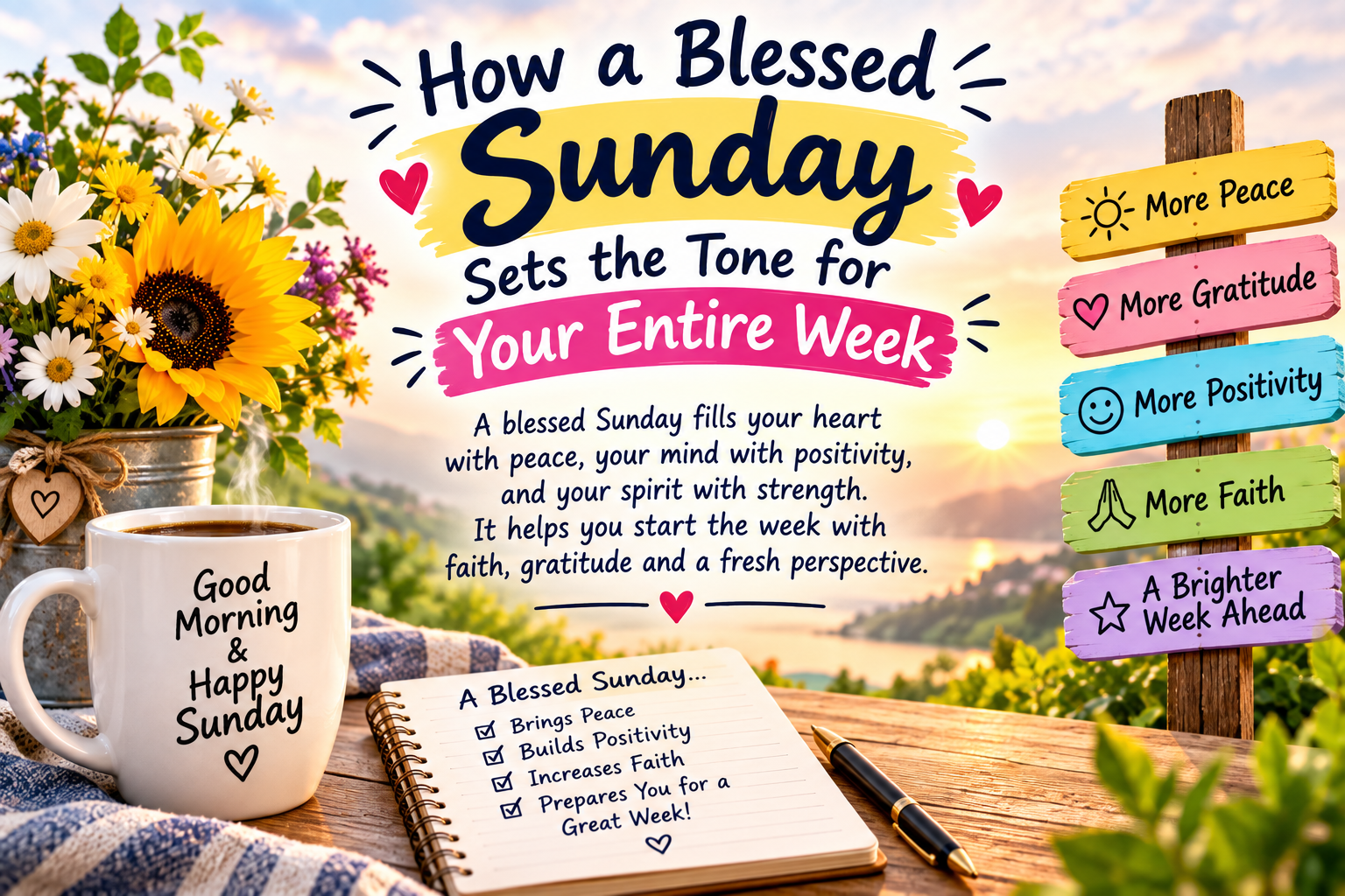 How a Blessed Sunday Sets the Tone for Your Entire Week