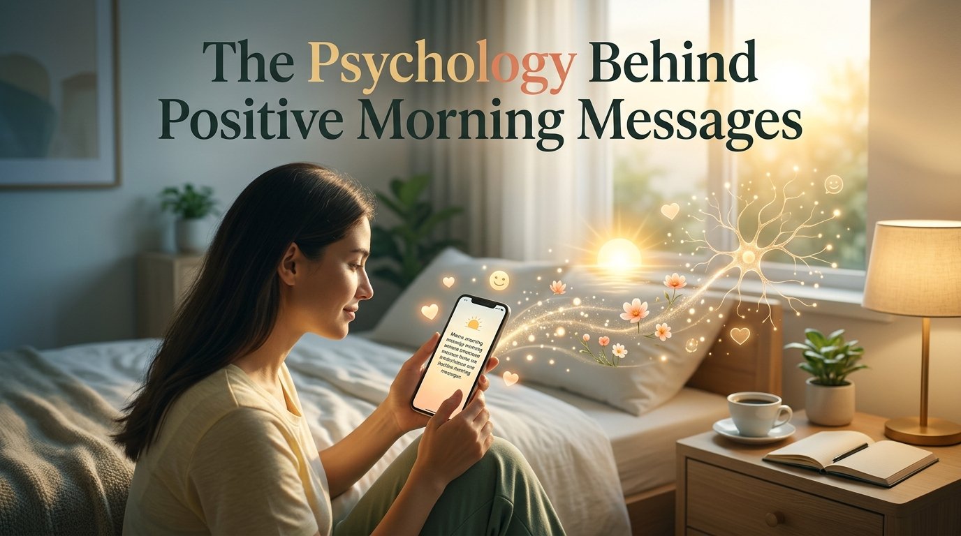 The Psychology Behind Positive Morning Messages