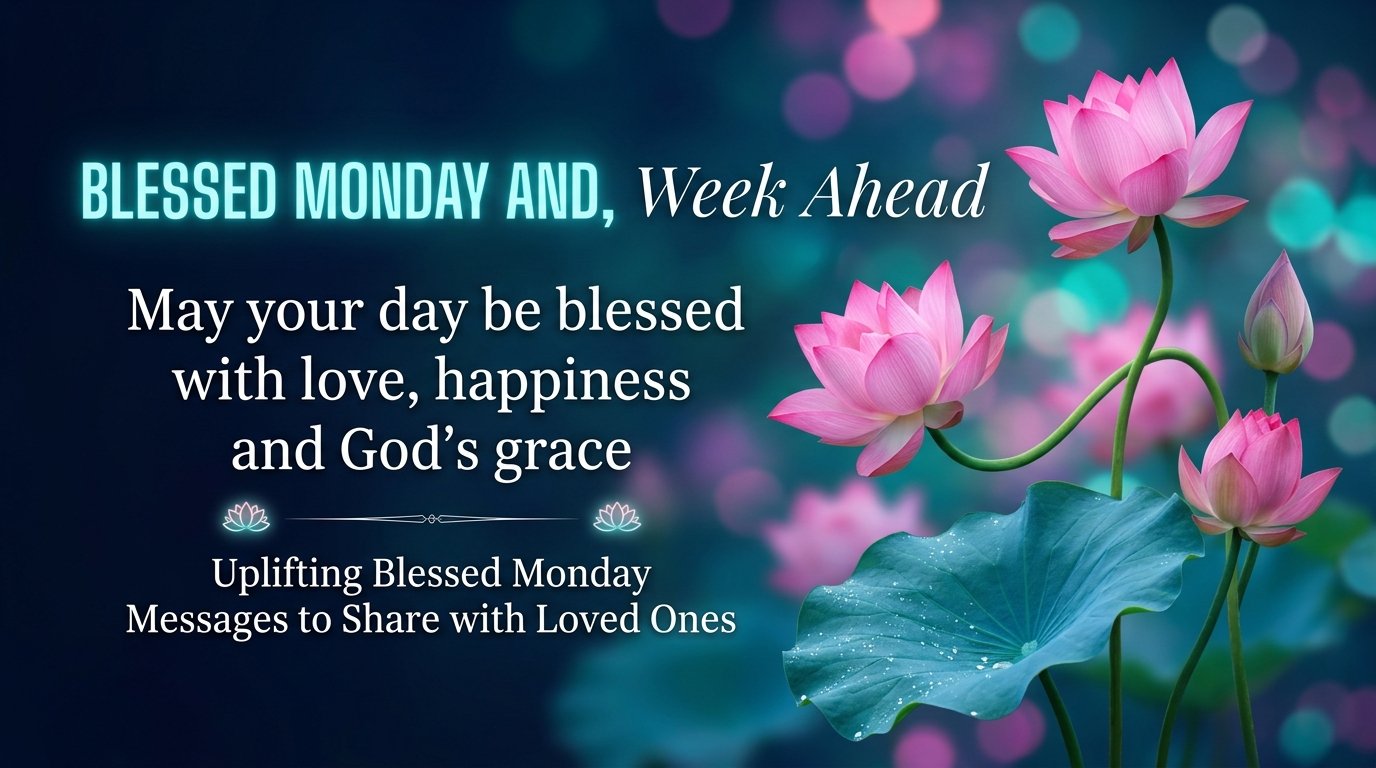 Uplifting Blessed Monday Messages to Share with Loved Ones