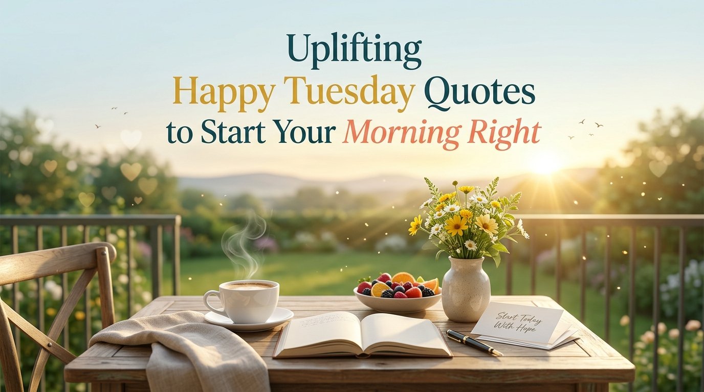 Uplifting Happy Tuesday Quotes to Start Your Morning Right