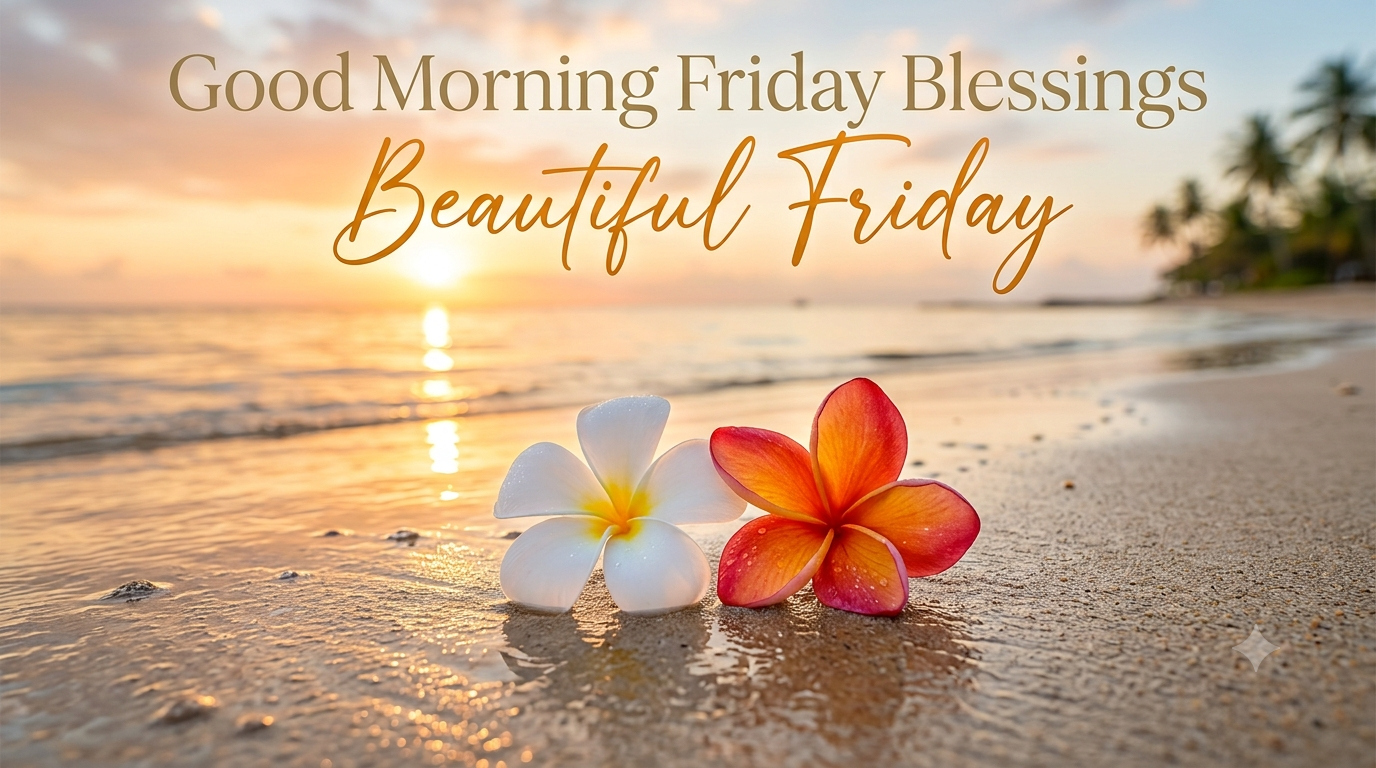 Good Morning Friday Blessings: 120 Beautiful Messages, Quotes, and Images to Share