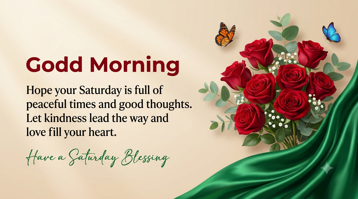 Good Morning Saturday Blessings: Messages & Prayers