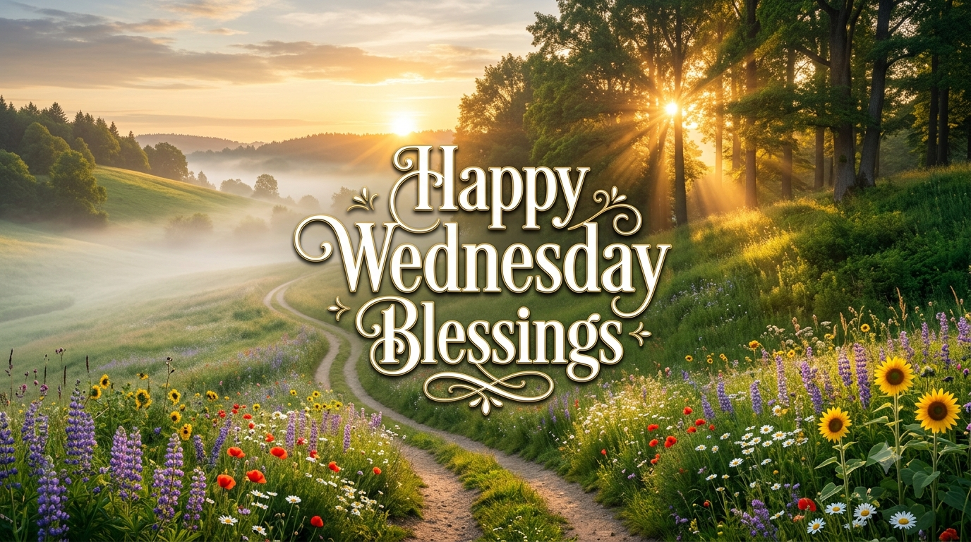 Happy Wednesday Blessing: Quotes, Prayers & Messages