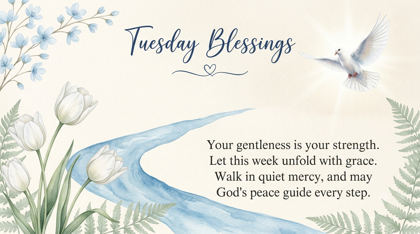Tuesday Blessings: Best Messages for Friends & Family