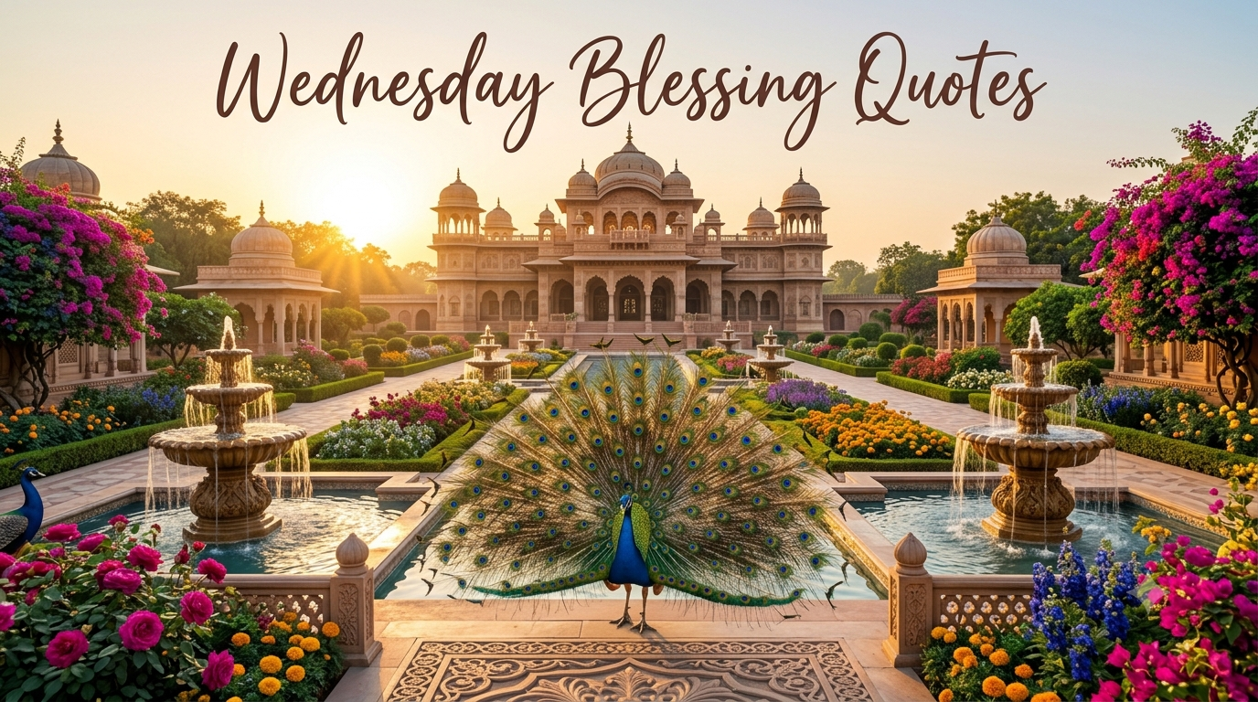 Wednesday Blessing Quotes to Uplift Your Midweek