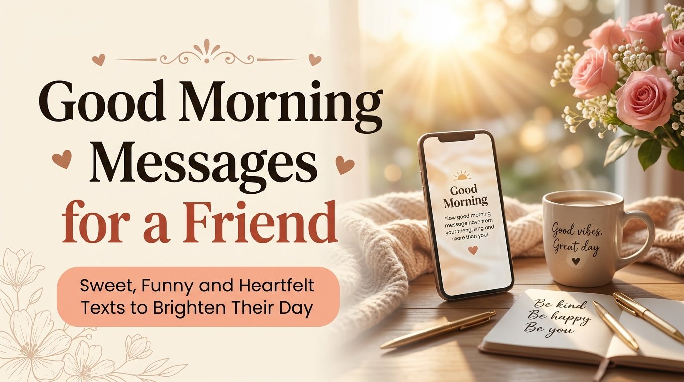 Good Morning Messages for a Friend