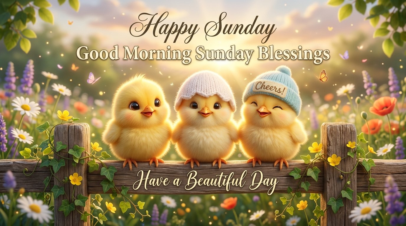Good Morning Sunday Blessings