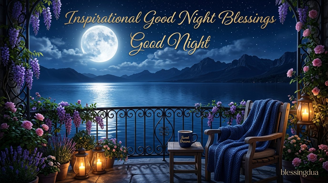 Inspirational Good Night Blessings