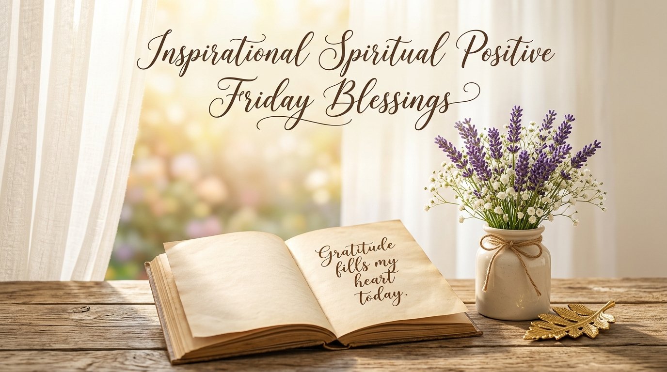 Inspirational Spiritual Positive Friday Blessings