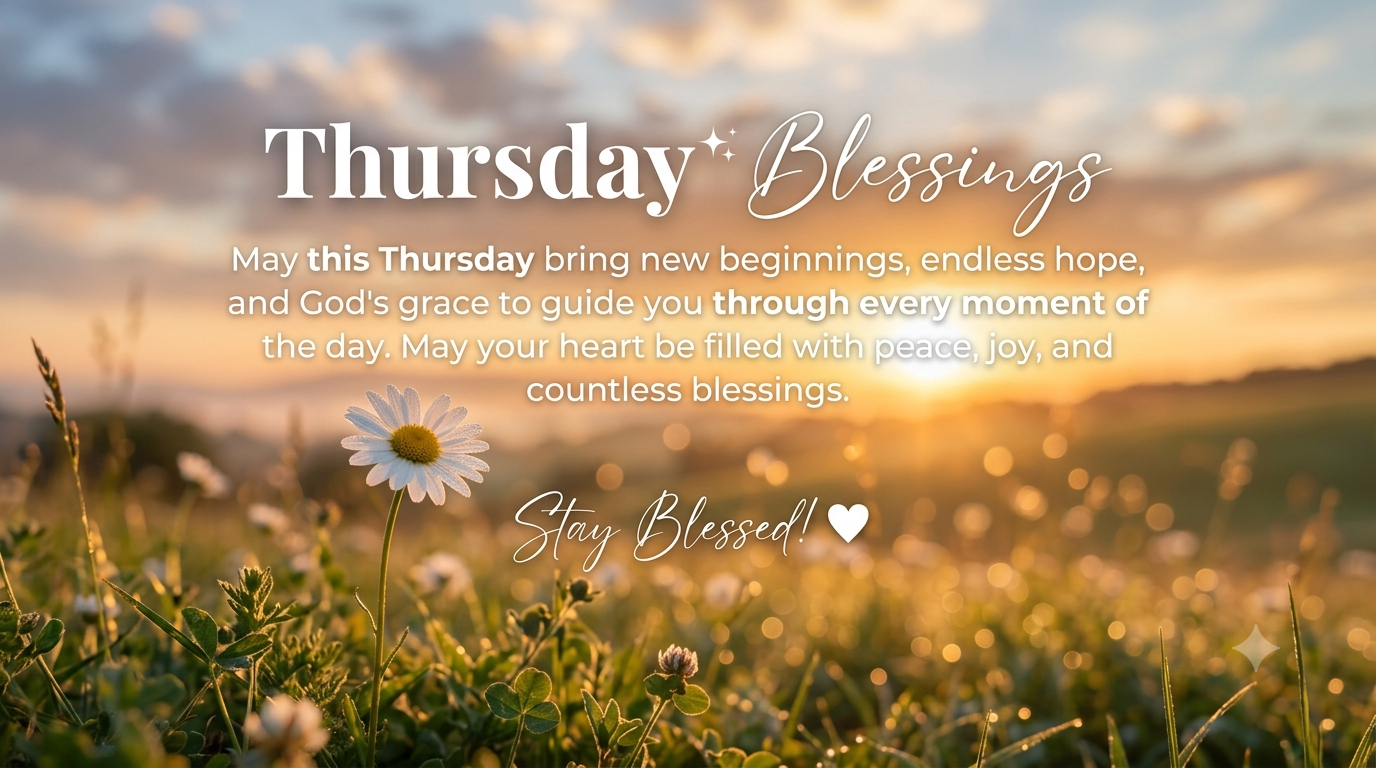 Thursday Blessing Quotes and Images