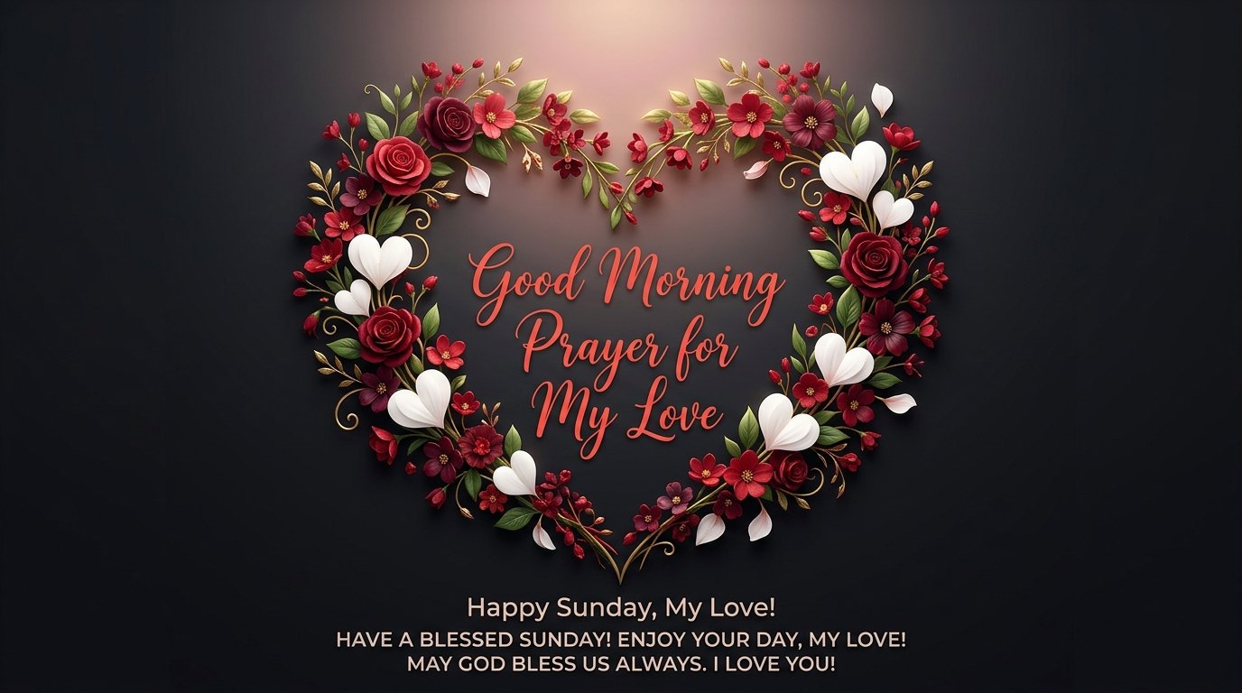 Good Morning Prayer for My Love