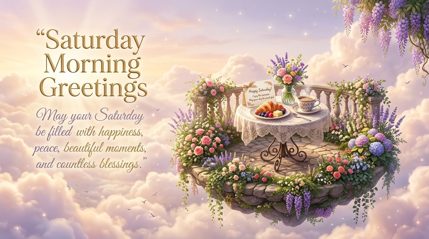 Saturday morning greetings