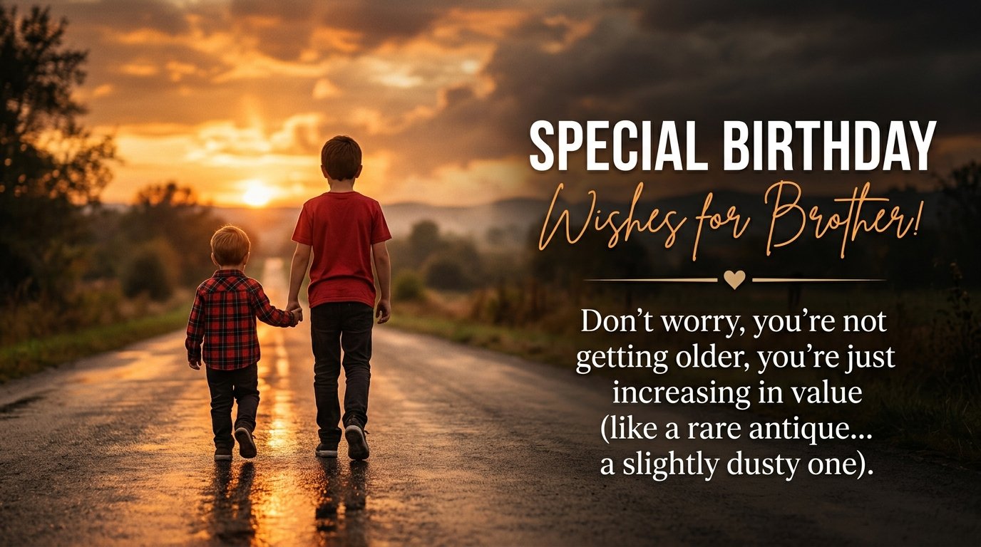 Special Birthday Wishes for Brother